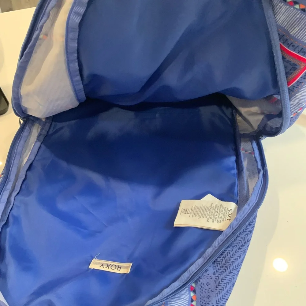 Roxy Lilac Patterned Backpack - Picture 4 of 6